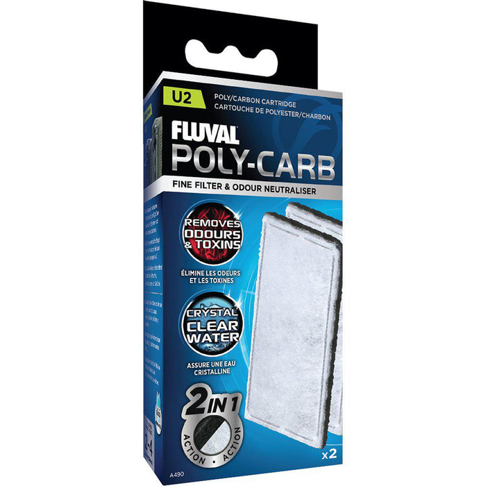 Kol/polyester Filterpatron Fluval U