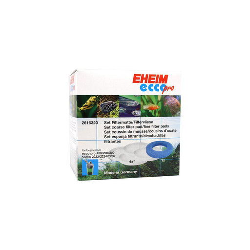 Eheim Set Av 1 Blå/4 Vita Filtermattor Ecco Pro