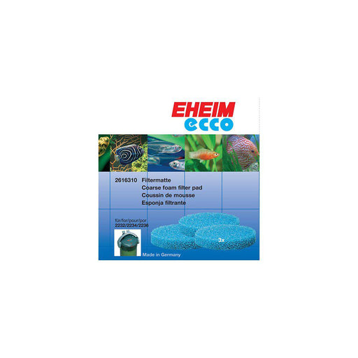 Eheim Filtermatta Blå 3st Ecco Pro/ Ecco/ecco Comfort