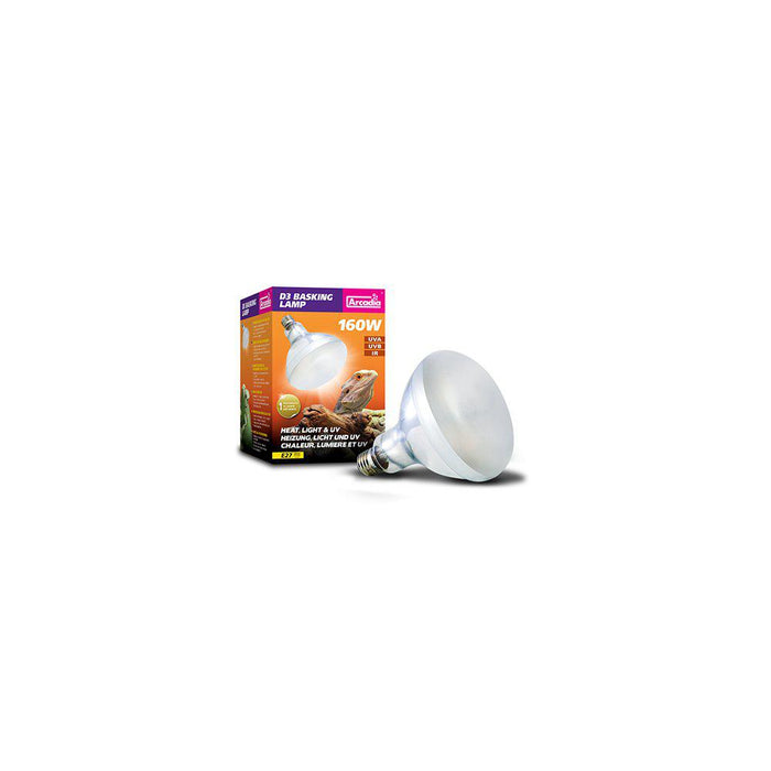 D3 Basking Lamp Värme & Solljus Uva/uvb E27