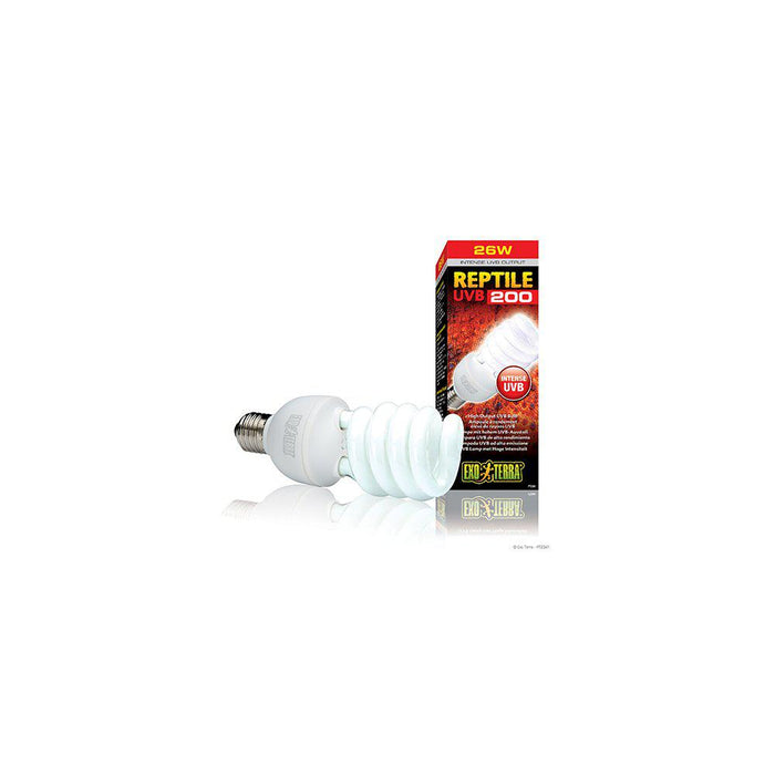 Reptile Uvb 200 Lysrörslampa E27 Exoterra