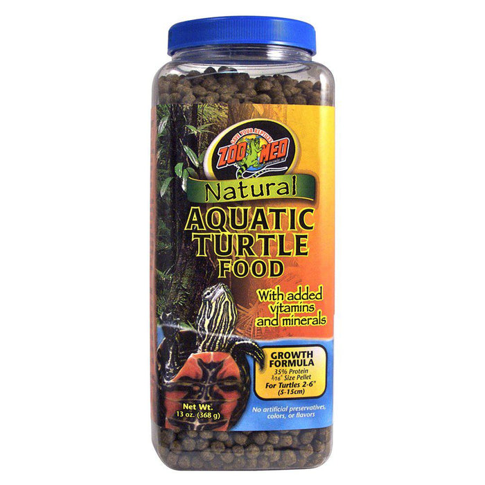 Zoo Med Natural Aquatic Turtle Food Growth Formula