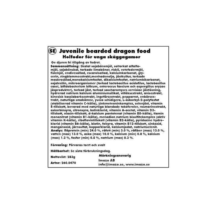 Zoo Med Natural Juvenile Bearded Dragonfood