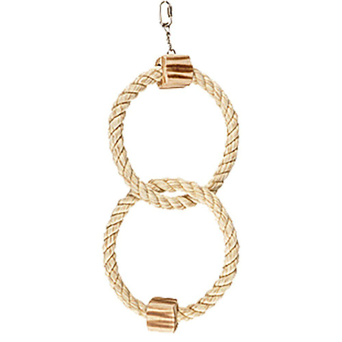 Fågelleksak Rep Med Ring