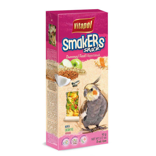 Vitapol Smakers Parakit Frukt 90gr 10pack