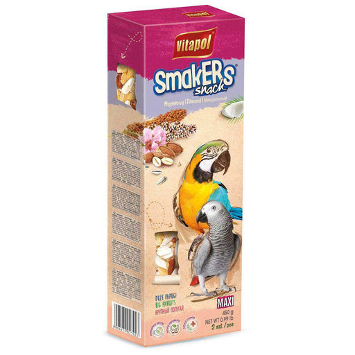 Vitapol Smakers Maxi Papegoj Mandel 450gr 8pack