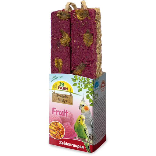 Jr Farm Protein-birdys Fruit Silkesmaskpuppa 150gr 7pack