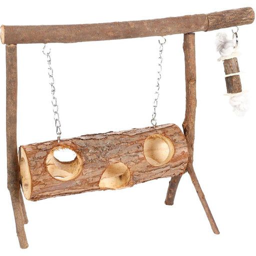 Lekplats Trä Hamster Swing Tunnelgunga