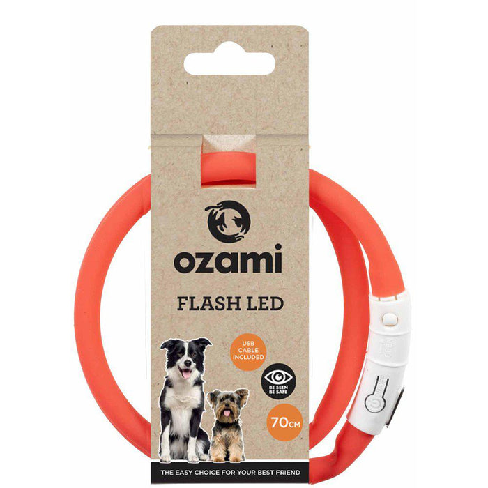 Ozami Hundhalsband Flash Led