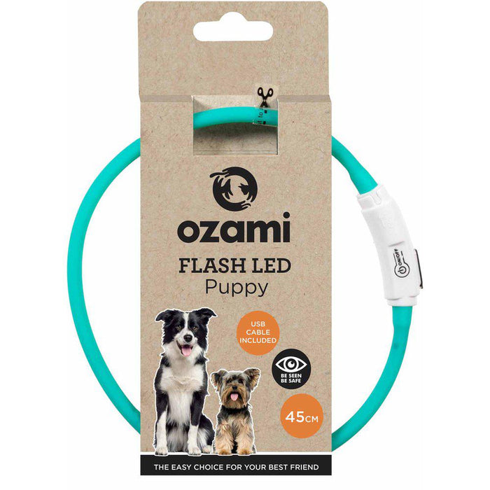 Ozami Hundhalsband Flash Led