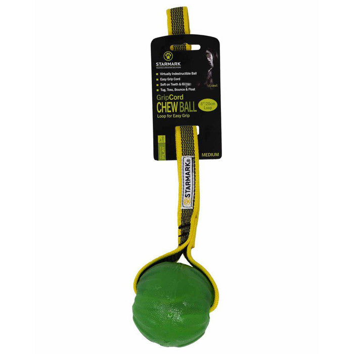 Starmark Gripcord Chew Ball