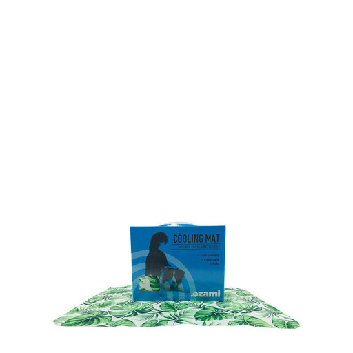 Cooling Mat Green Leaf Ozami