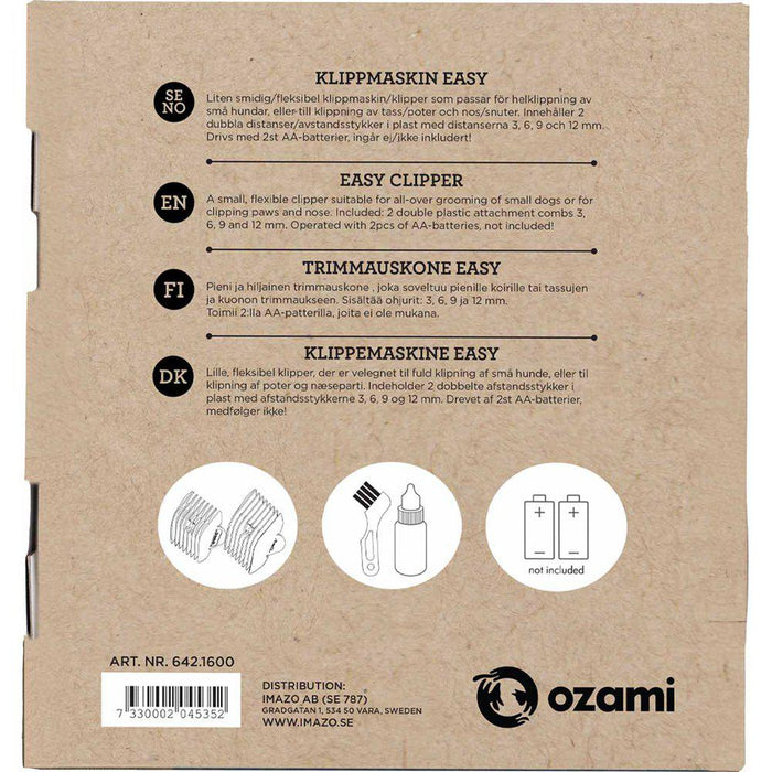 Klippmaskin Easy Clipper 3/6/9/12mm
