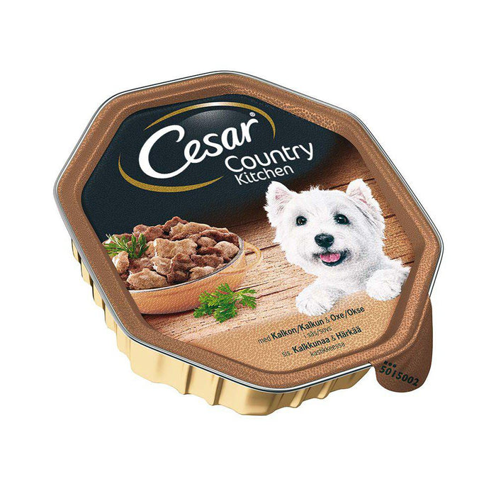 Cesar Country Kalkon & Oxe 150g