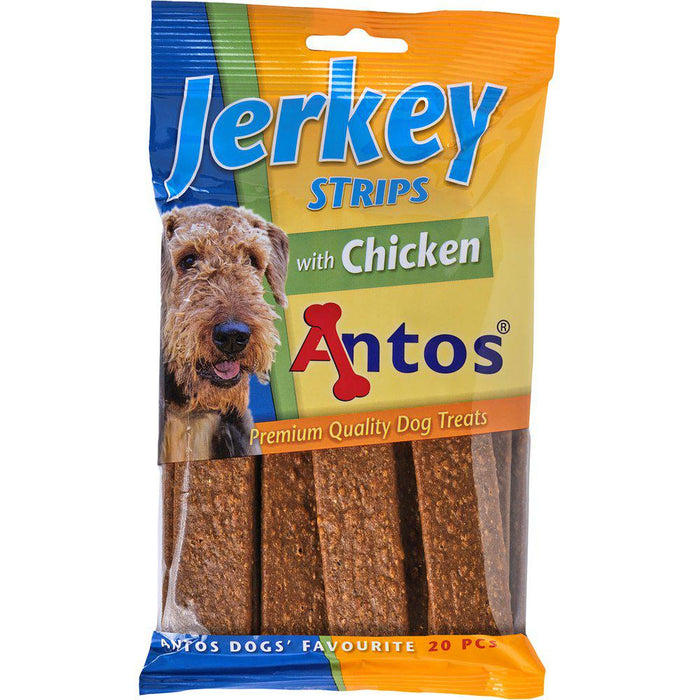 Hundsnacks Strips Chicken 20st Ca 200g 14-Pack