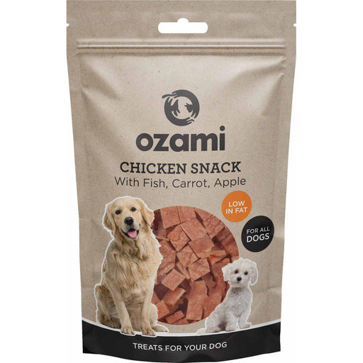 Chicken Snack With Fish, Carrot And Apple 10x100g