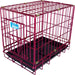 Ozami Hundtransportbur Lila Metallic