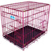 Ozami Hundtransportbur Lila Metallic