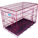 Ozami Hundtransportbur Lila Metallic