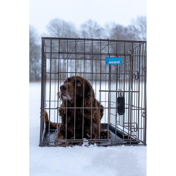 Ozami Hundtransportbur Grå/taupe