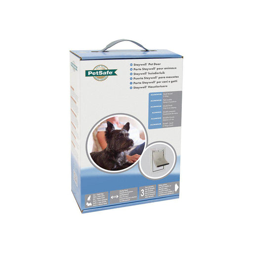 Hund/Kattdörr 600-serien Aluminium Vit
