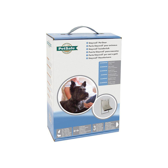 Hund/Kattdörr 600-serien Aluminium Vit