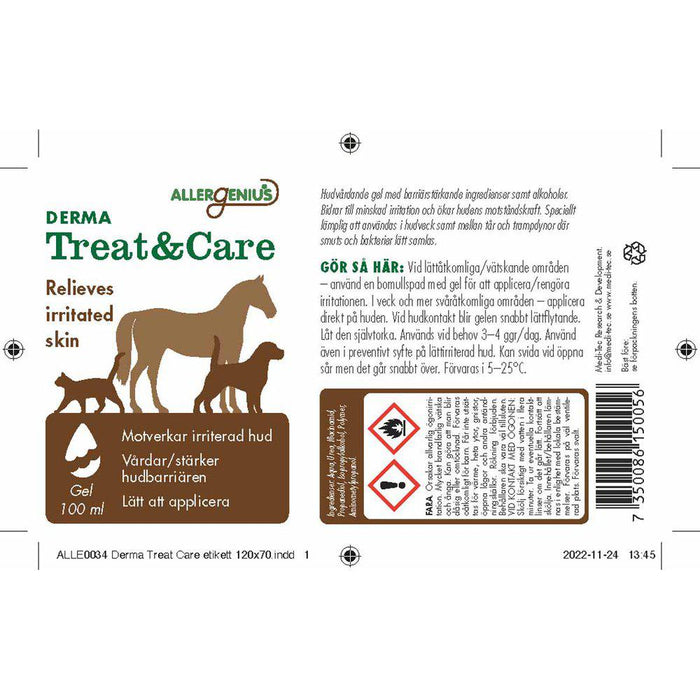 Allergenius Derma Treat & Care 100ml