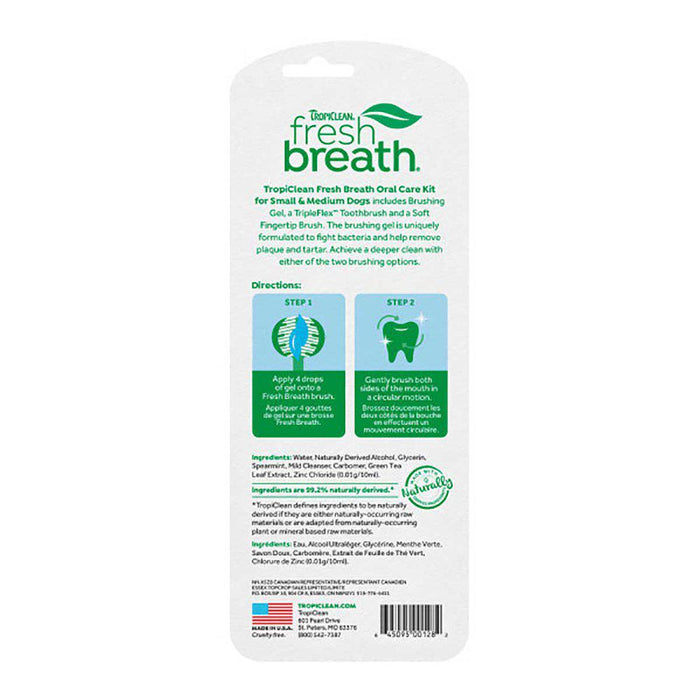 Tropiclean Oral Care Kit 59ml