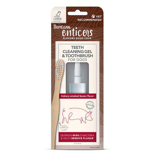 Tropiclean Enticersgel & Brush 59ml