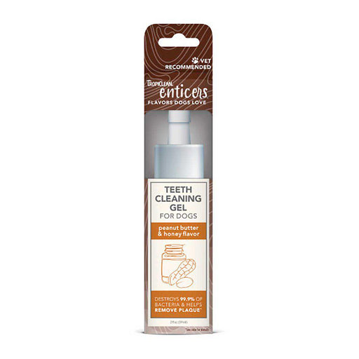 Tropiclean Enticersteeth Gel - Peanutbutter & Honey 59ml