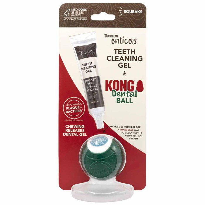Kong/tropiclean Denta Ball För Hund