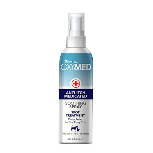 Tropiclean Oxy-med Anti-itch Spray 236ML
