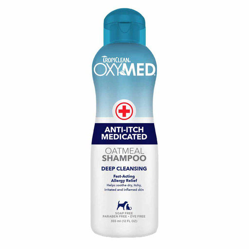 Tropiclean Oxy-med Anti-itch Schampo 355ml