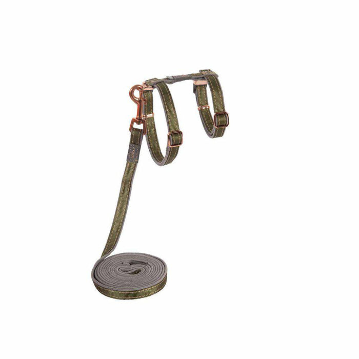 Rogz Urbancat sele med koppel 11mm24-40cm