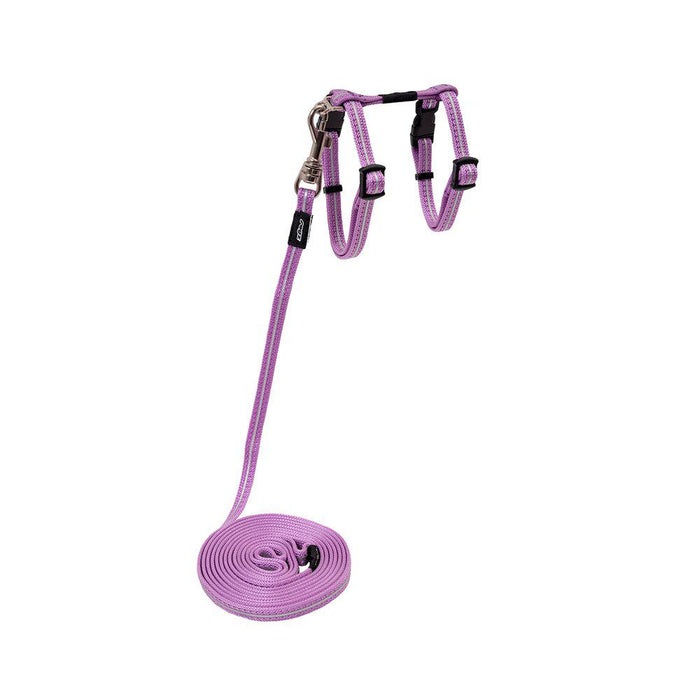 Rogz Alleycat Sele Med Koppel Xs  8mm