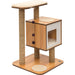 Klösmöbel Vesper Cat Furniture V-bas, valnöt
