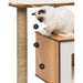 Klösmöbel Vesper Cat Furniture V-bas, valnöt