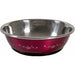 Kattskål Rostfri Antislip Med Fiskar 350ml 12,5cm