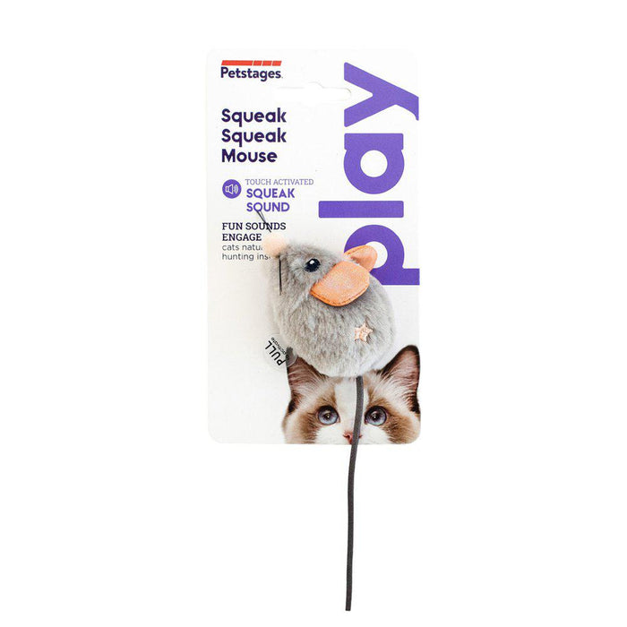 Petstages Squeak Squeak Mouse 4x4x4cm