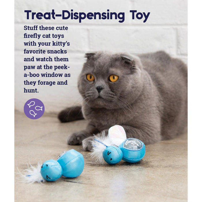 Petstages Firefly Treat Stuffer 2-pack 8x5x12cm