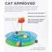 Petstages Kattleksak Cheese Chase 33cm