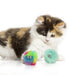 Smartykat Fussy Friends 2set Plush Ball Catnip 6x6cm