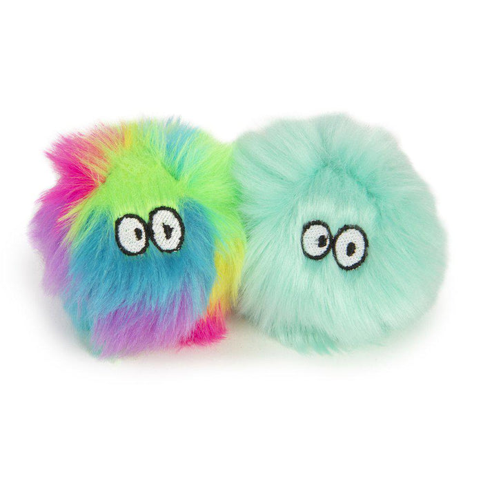 Smartykat Fussy Friends 2set Plush Ball Catnip 6x6cm