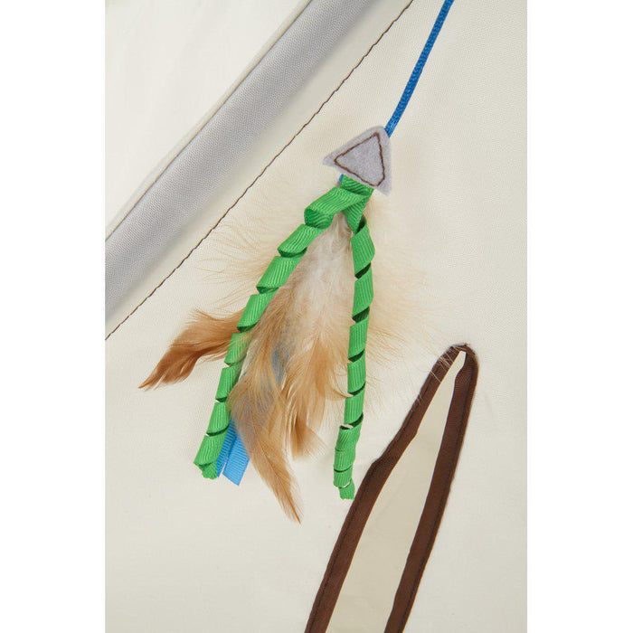Smartykat Kitty Camp Teepee 52x52x44.5cm