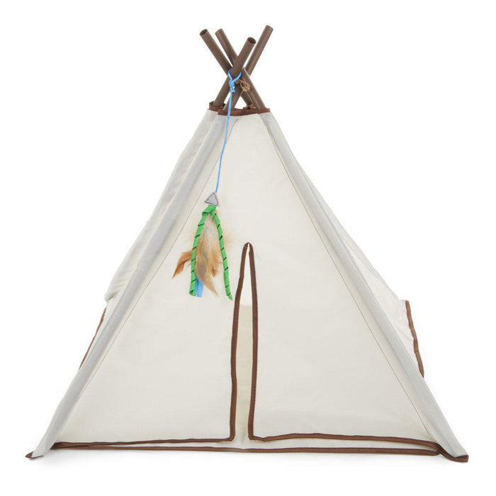 Smartykat Kitty Camp Teepee 52x52x44.5cm