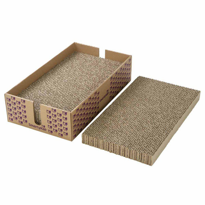 Smartykat Super Scratcher+staplare 46x26x12cm