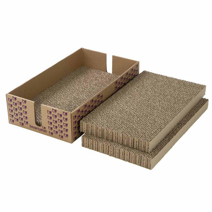 Smartykat Super Scratcher+staplare 46x26x12cm