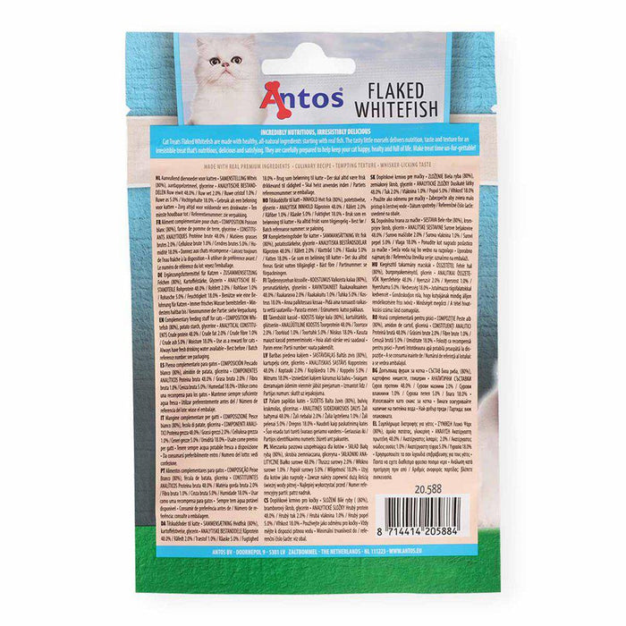 Kattgodis Vitfisk Stavar 50g