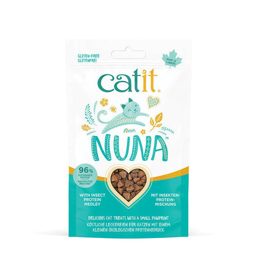 Catit Nuna Kattsnacks Mix 60g Insektsprotein