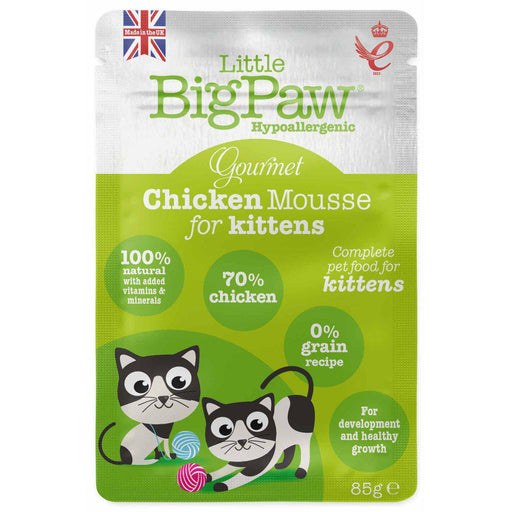Lbp Pouch Gourmet Chicken Mousse Kitten 85g